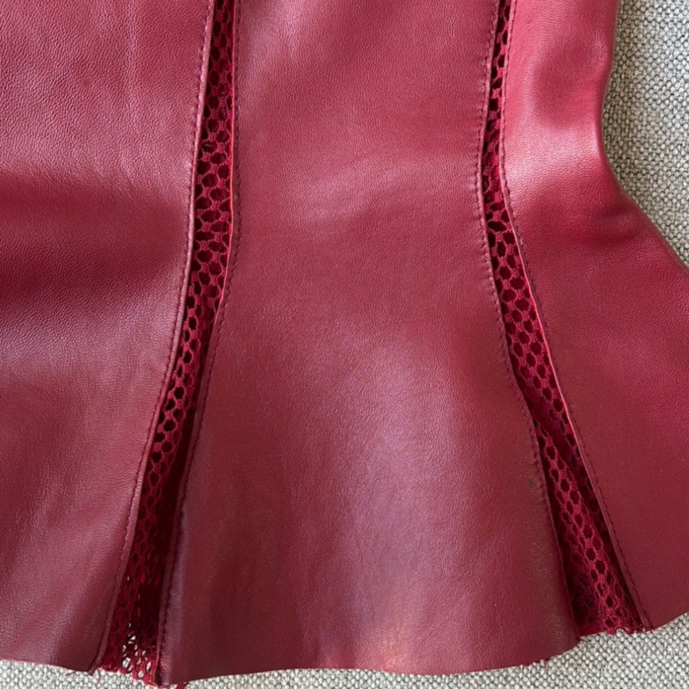 Ultra cool leather and mesh vest - Picture 7 of 10